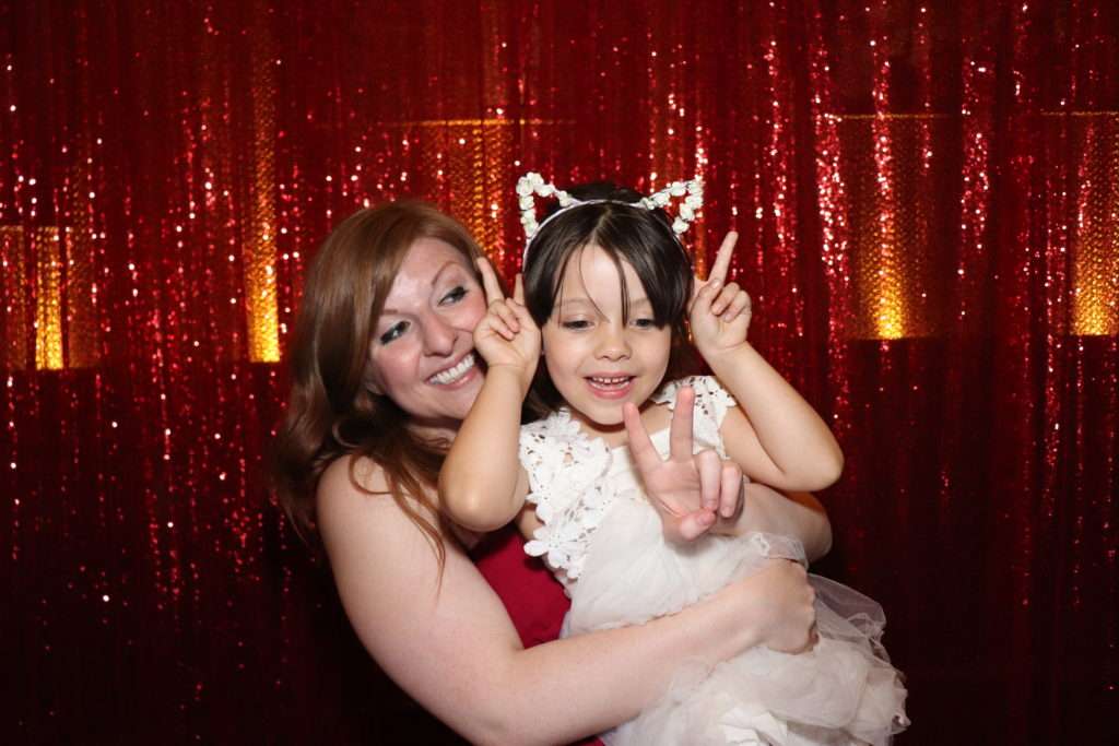 Woman with kid - Mississauga Photo Booths