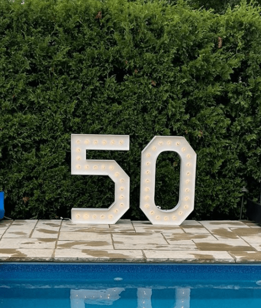 50 - Niagara Falls marquee letters