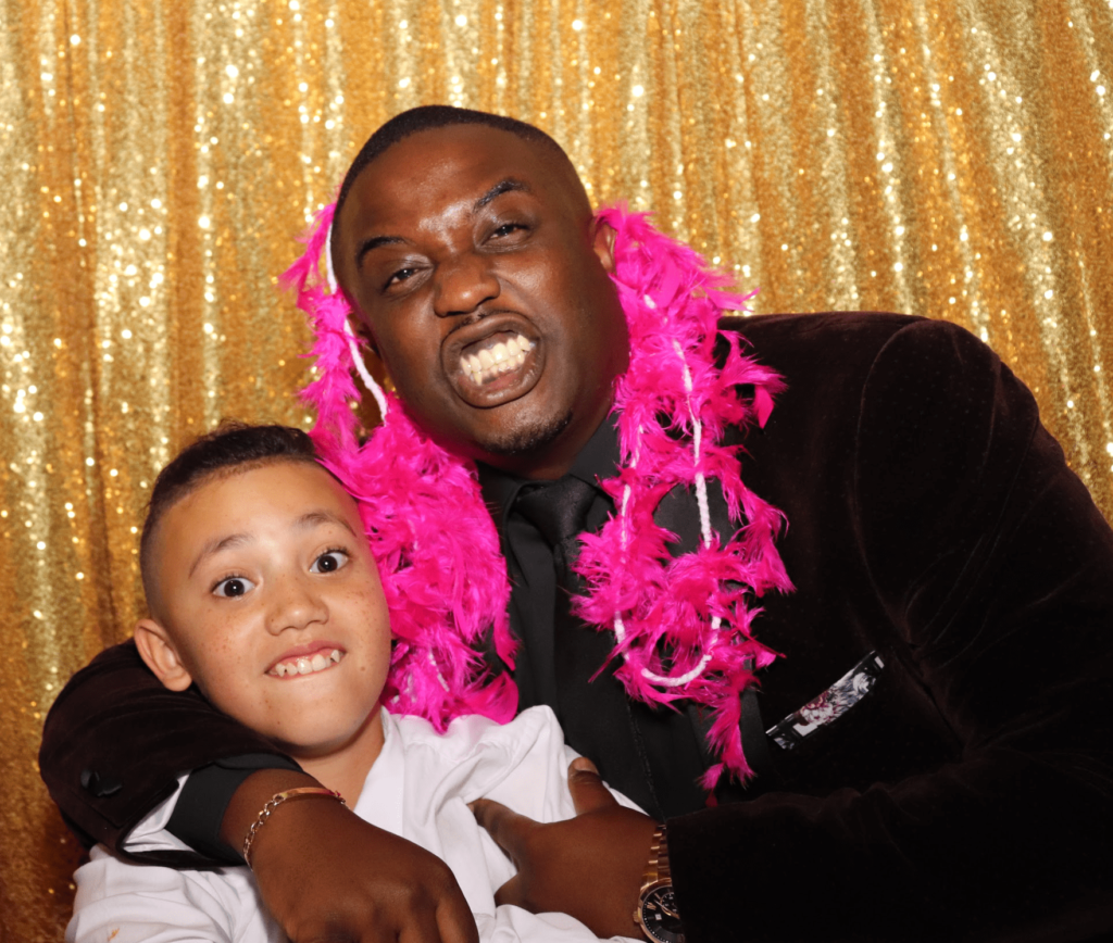 Man with Kid - Wedding with a Toronto Photo Booth-min