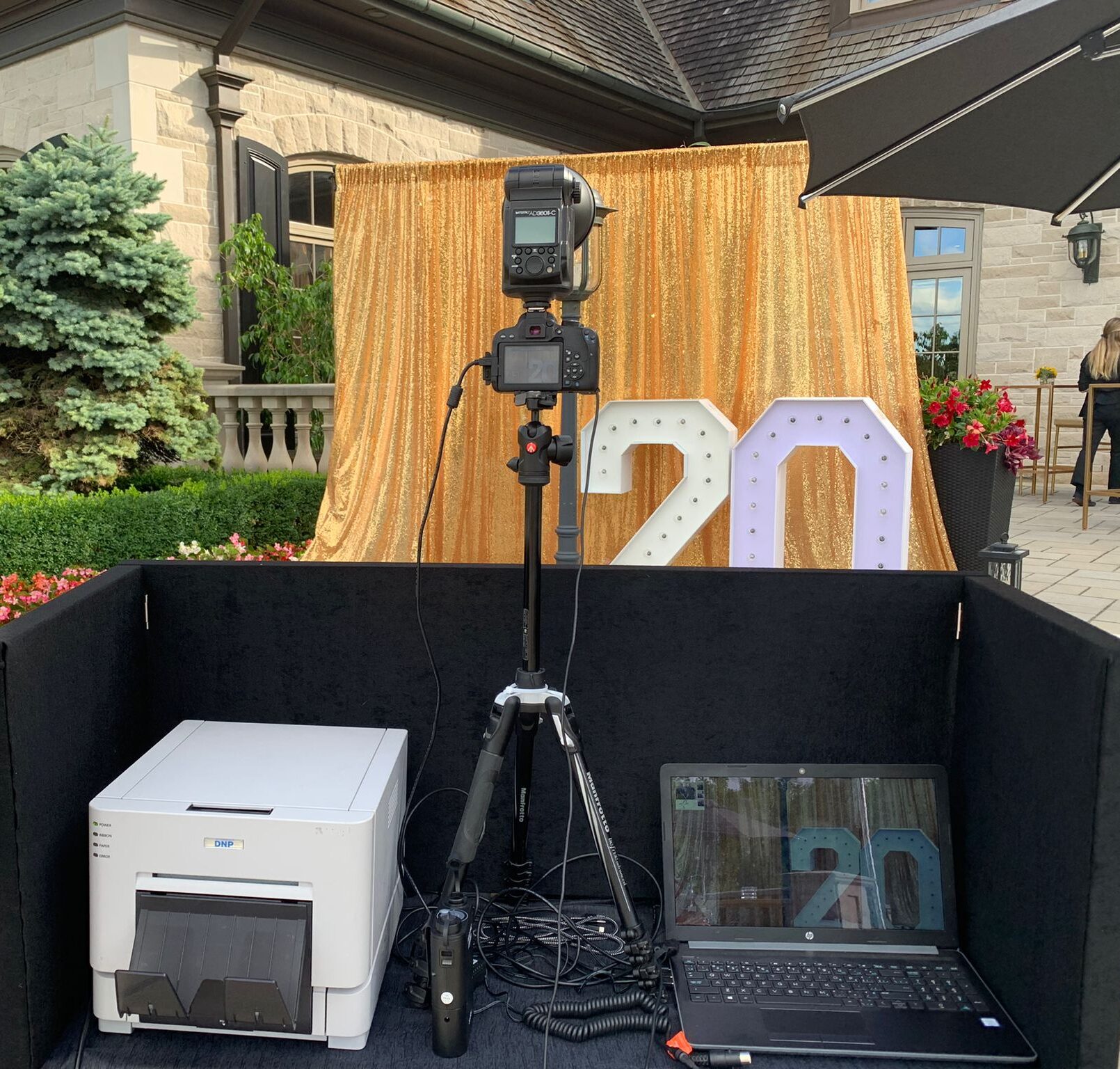 20th birthday photo booth in North York