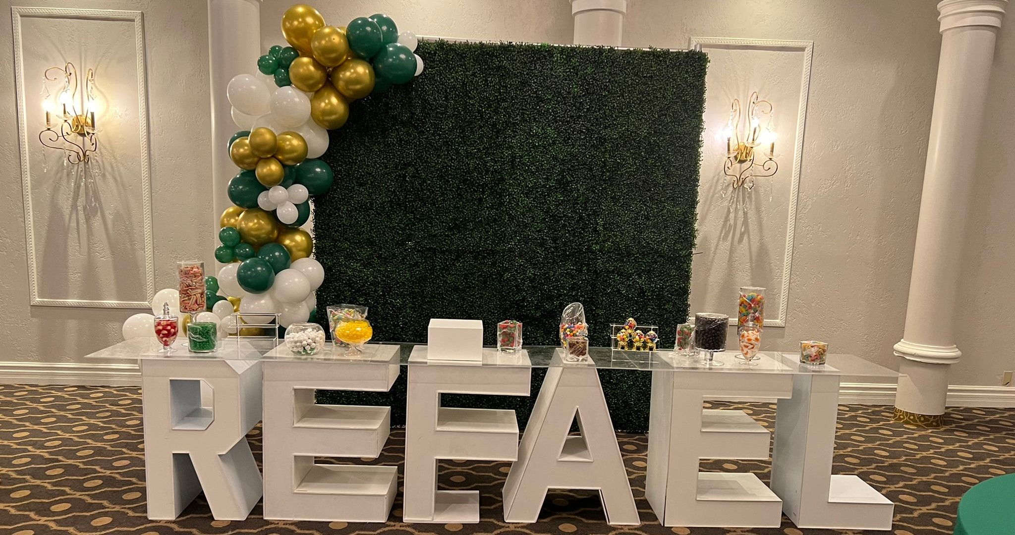 Birthday Party White Mississauga Marquee Block Letters Company