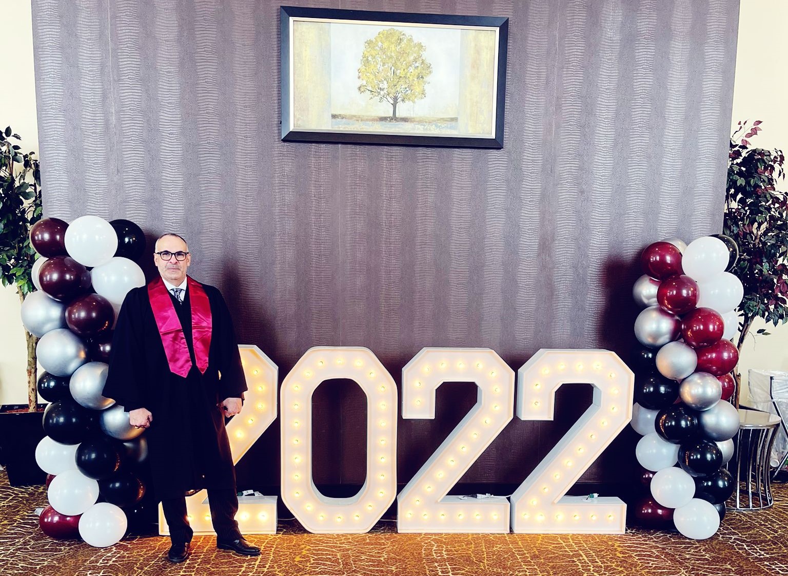 Graduation Balloon Garland Toronto