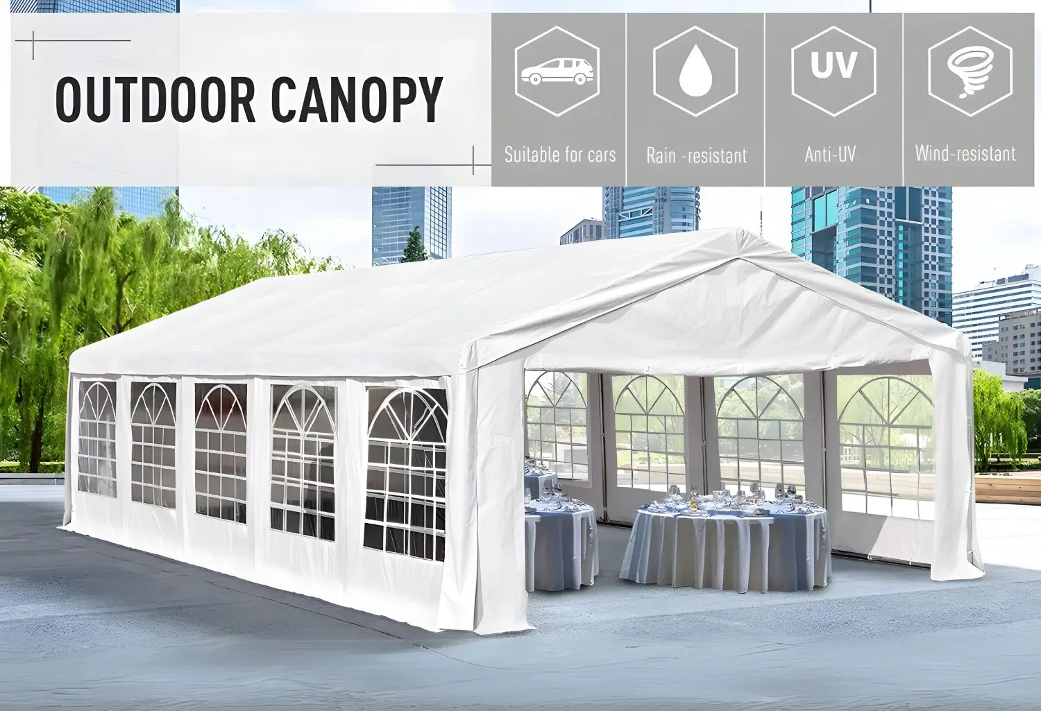 Outdoor Canopy Tent Rental